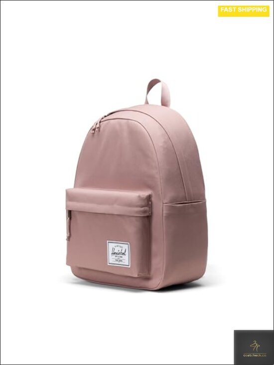 Recycled Polyester Classic Backpack, Laptop Sleeve, Water Bottle Pocket, main image 2